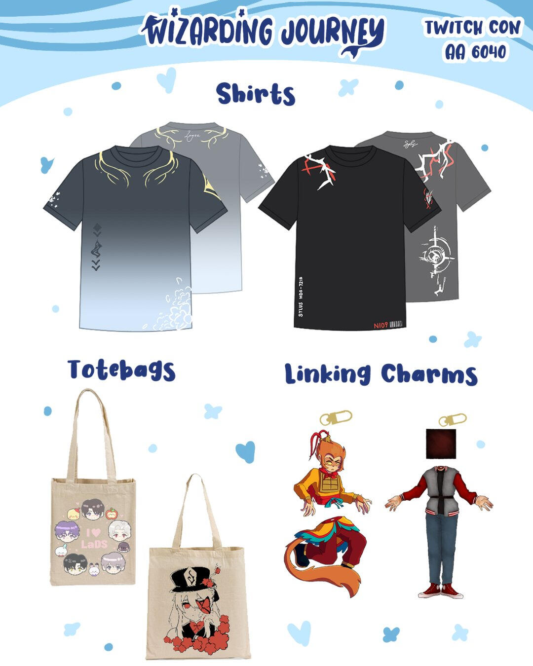shirts and totegbag