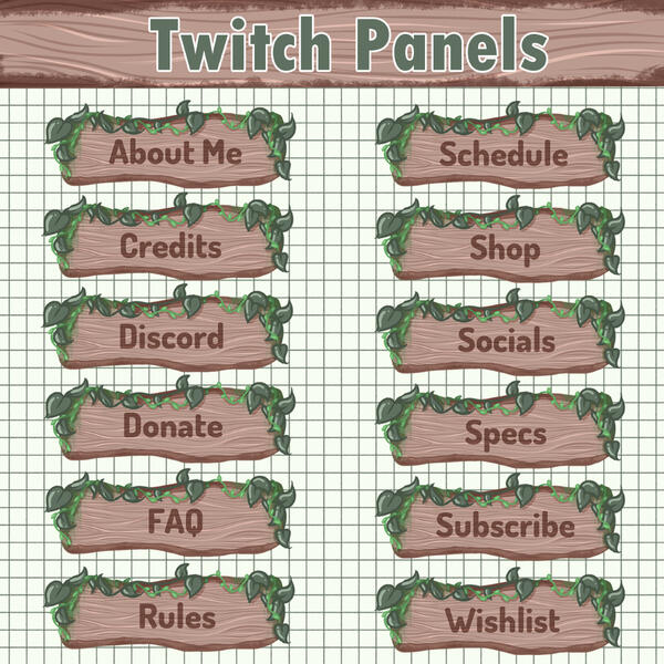 available on Ko-fi and Etsy